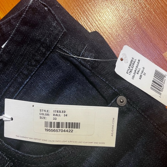 NWT| AG Adriano Goldschmied AG-ED denim Tellis Modern Slim Jean Button… - Picture 6 of 6